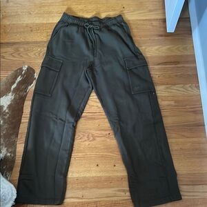 PINK Victoria's Secret Green Cargo Pants